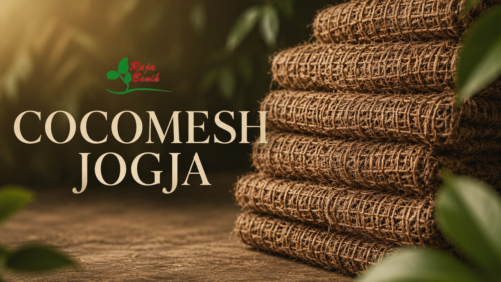 Cocomesh Jogja untuk Pengendalian Erosi dan Revegetasi Lahan
